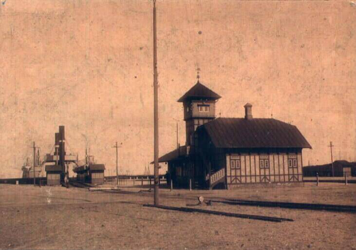 Frihavnsstationen ca 1900