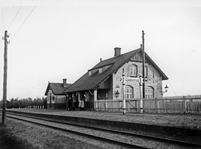 Gødstrup station 1912