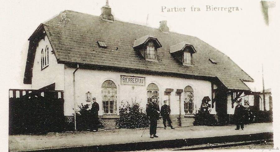 Bjerregrav station (II) 1905