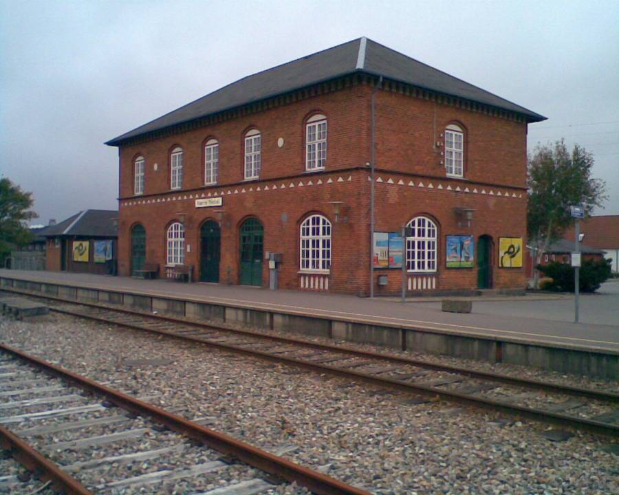 Nørre Nebel stationsbygning 2008