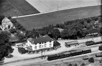 Kalvehave station 1949 (Kongelige Bibliotek)