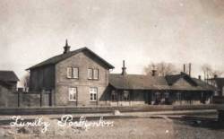 Lundbys gamle station fra Sydbanens åbning 1870