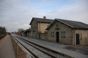 Tureby station, perronside 2008