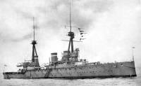 HMS ''Invincible'', en af Storbritanniens første slagkrydsere